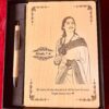 personalized wooden engraved diary & pen gift set
