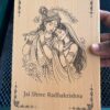 personalized wooden engraved diary & pen gift set