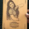 personalized wooden engraved diary & pen gift set