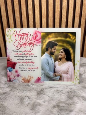 Personalized Birthday Photo Frame with customized photo- Modakseja