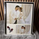 Customized LED Photo Frame with personalized photo display - Modakseja
