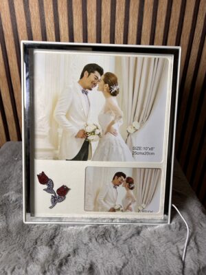 Customized LED Photo Frame with personalized photo display - Modakseja