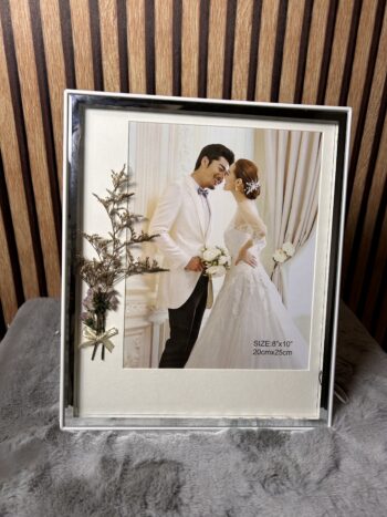 Customized LED Photo Frame with Floral Decoration - Modakseja