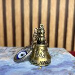 Guardian Bell Keychain with Evil Eye Charm- Modakseja