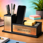 Customized Executive Desk Organizer with Pen Holder - Modakseja