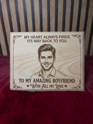 Rectangle Moulded Plaque – 8x6 Inch Premium Wooden Engraving Plaque