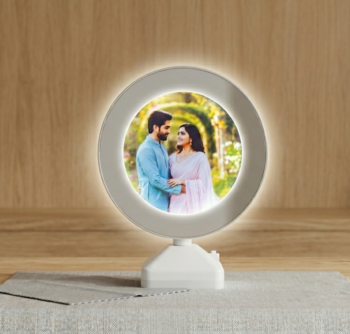 Round Magic Mirror Photo Frame - Modakseja