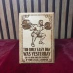 Rectangle Moulded Plaque – 4x6 Inch Premium Wooden Engraving Plaque