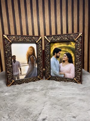 Personalized Double Photo Table Frame - Modakseja