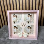 Personalized Pink Square LED Collage Photo Frame -Modakseja