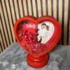 Red Heart LED Frame with personalized photo - Modakseja