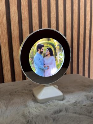 Round Magic Mirror Photo Frame - Modakseja