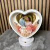 White Heart LED Frame with personalized photo - Modakseja